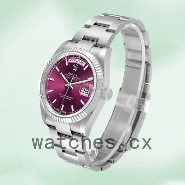 Rolex Day-Date m118239-0304 36mm Men’s Automatic Silver-tone Replica Watches