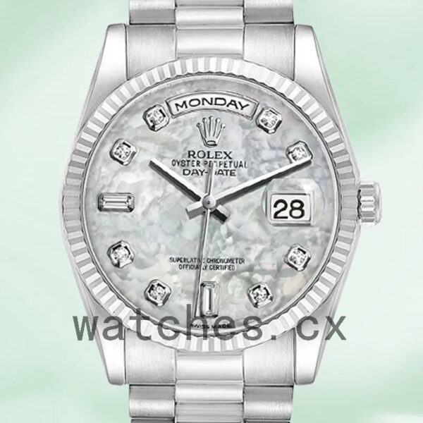 Rolex Day-Date 36mm Men’s 118239-0080 Automatic Mother of Pearl Dial Replica Watches