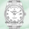 Rolex Day-Date Men’s 118239-83209 36mm Silver-tone White Dial Replica Watches