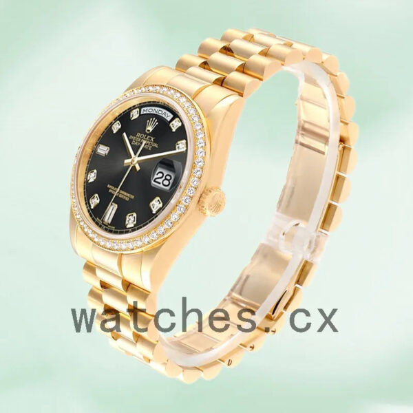 Rolex Day-Date 36mm m118348-0096 Men’s Gold-tone Replica Watches