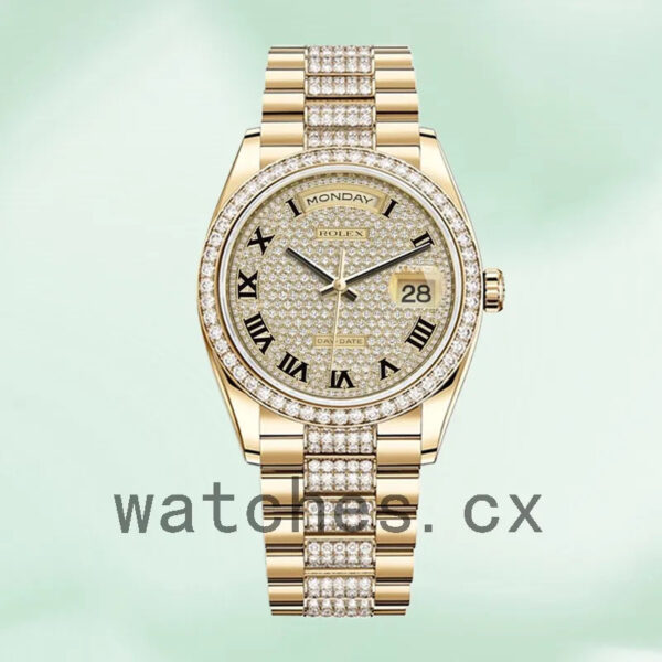Rolex Day-Date Men’s m118348-0013 36mm Automatic Replica Watches