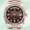 Rolex Day-Date Men’s 36mm m128235-0038 Brown Dial Replica Watches
