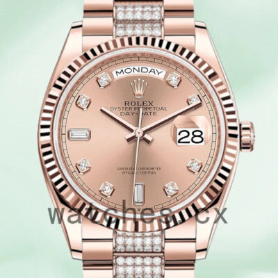 Rolex Day-Date m128235-0019 36mm Men’s Rose Gold-tone Replica Watches