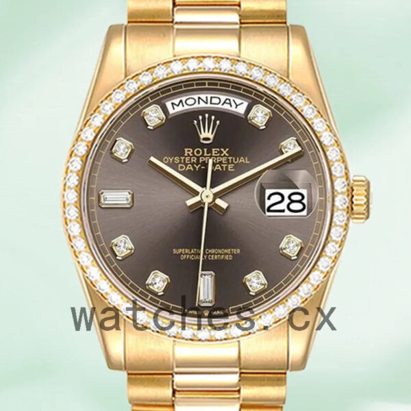 Rolex Day-Date Men’s 36mm m128348rbr-0005 President Bracelet Replica Watches