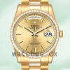 Rolex Day-Date Men’s 36mm m128348rbr-0026 Champagne Dial Replica Watches