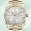 Rolex Day-Date Men’s 36mm m128348rbr-0017 Gold-tone Automatic Replica Watches