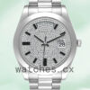 Rolex Day-Date Men’s 41mm 218206 Diamond Pave Dial Replica Watches