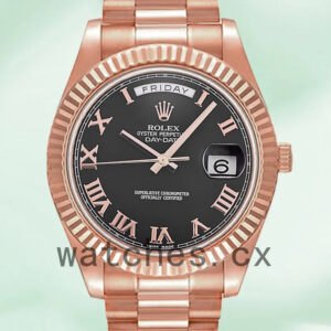 Rolex Day-Date Men’s 41mm 218235 Rose Gold-tone Replica Watches