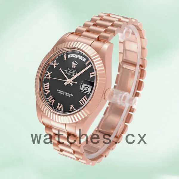 Rolex Day-Date Men’s 41mm 218235 Rose Gold-tone Replica Watches