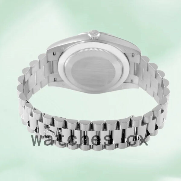 Rolex Day-Date 218239 41mm Men’s White Dial President Bracelet Replica Watches - Image 4