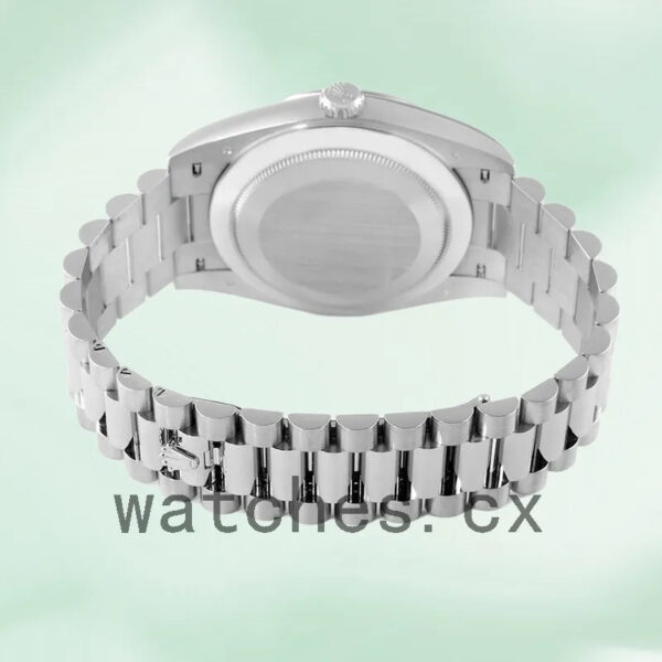 Rolex Day-Date M228236-0012 40mm Men’s President Bracelet Blue Dial Replica Watches - Image 4