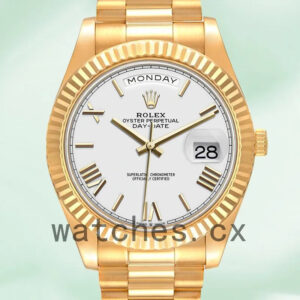 Rolex Day-Date m228238-0042 Men’s 40mm President Bracelet Gold-tone Replica Watches