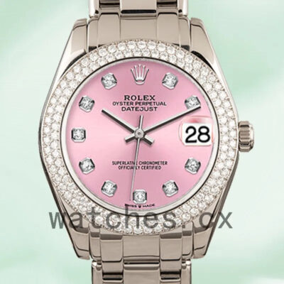 Rolex Pearlmaster Unisex 31mm 81339 Silver-tone Replica Watches