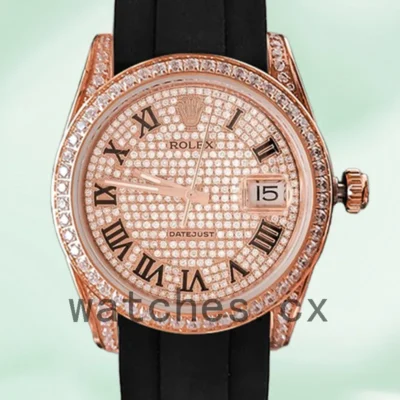 Rolex Datejust Men’s 116200 40mm Rose Gold-tone Replica Watches