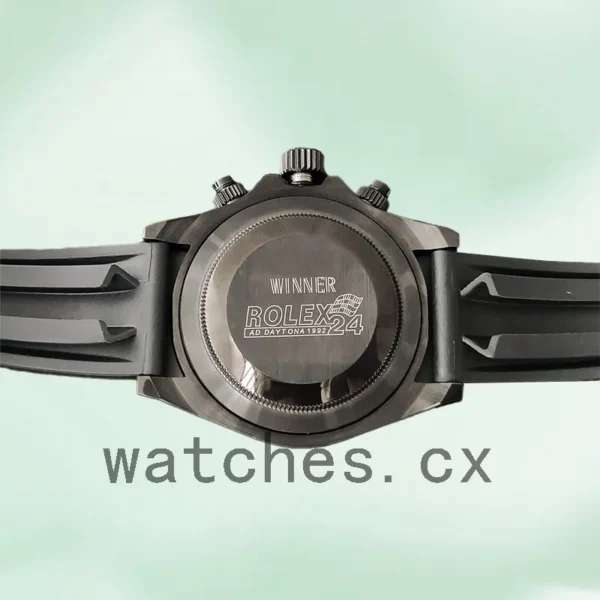 Rolex Daytona Men’s 40mm 116589 Rubber Band Grey Dial Replica Watches - Image 3