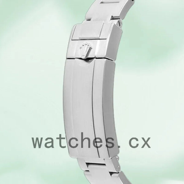 Rolex GMT-Master II 40mm 116769 Men’s Silver-tone Diamond Wave Dial Replica Watches - Image 4
