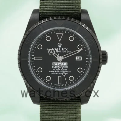 Rolex Submariner 40mm Men’s Stealth Black-tone Black Dial Replica Watches