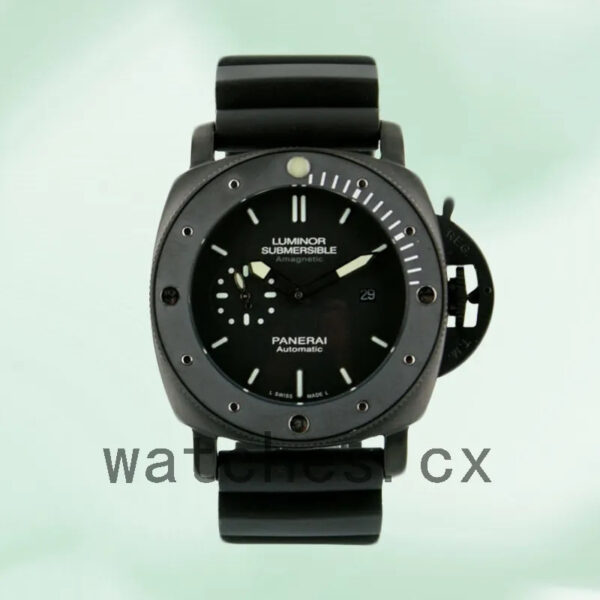 Panerai Luminor Submersible Submersible002 47mm Men’s Black-tone Black Dial Replica Watches
