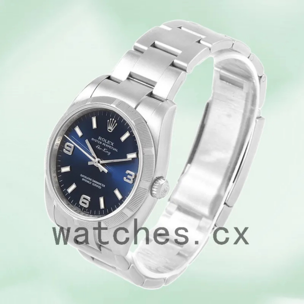 Rolex Air-king 114210BLSO 36mm Men’s Automatic Replica Watches