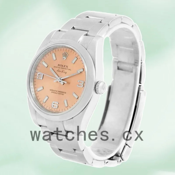 Rolex Air-king 36mm Men’s 114200-70190 Silver-tone Replica Watches