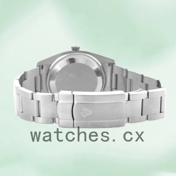 Rolex Air-king Men’s 36mm 114210SAO Silver Dial Replica Watches - Image 2