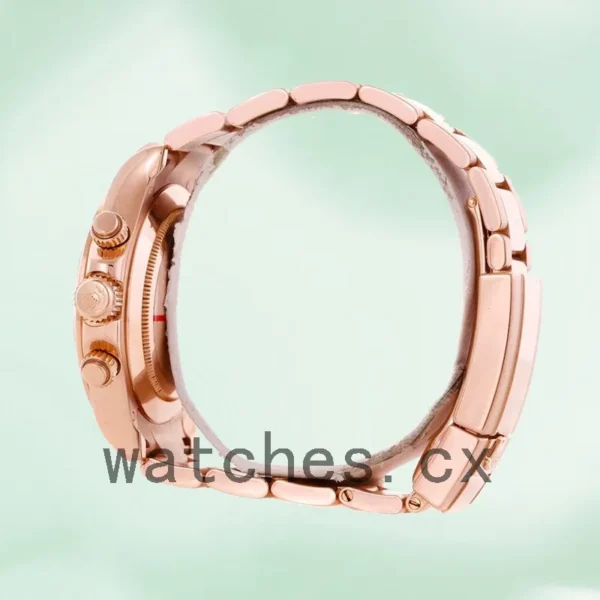 Rolex Daytona Men’s 40mm m116505-0016 Rose Gold-tone Oyster Bracelet Replica Watches - Image 3
