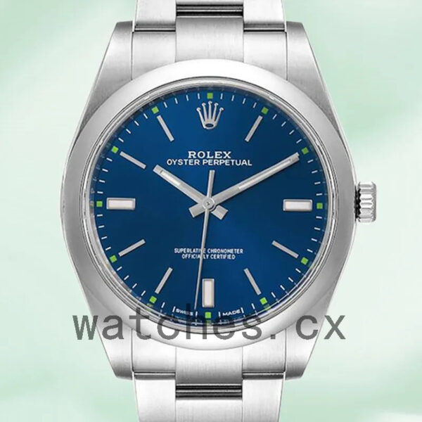 Rolex Oyster Perpetual 41mm m114300-0002 Unisex Automatic Blue Dial Replica Watches