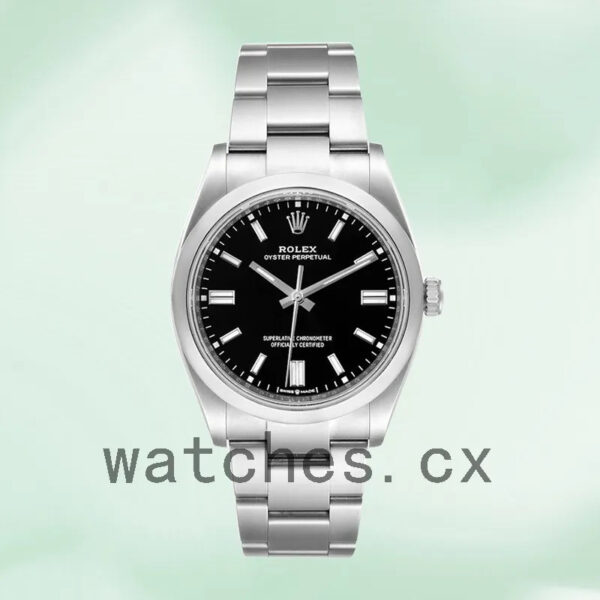 Rolex Oyster Perpetual Unisex m124300-0002 41mm Oyster Bracelet Automatic Replica Watches - Image 2