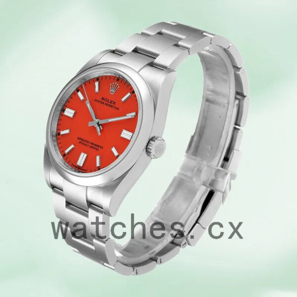 Rolex Oyster Perpetual m124300-0007 41mm Unisex Oyster Bracelet Replica Watches - Image 3