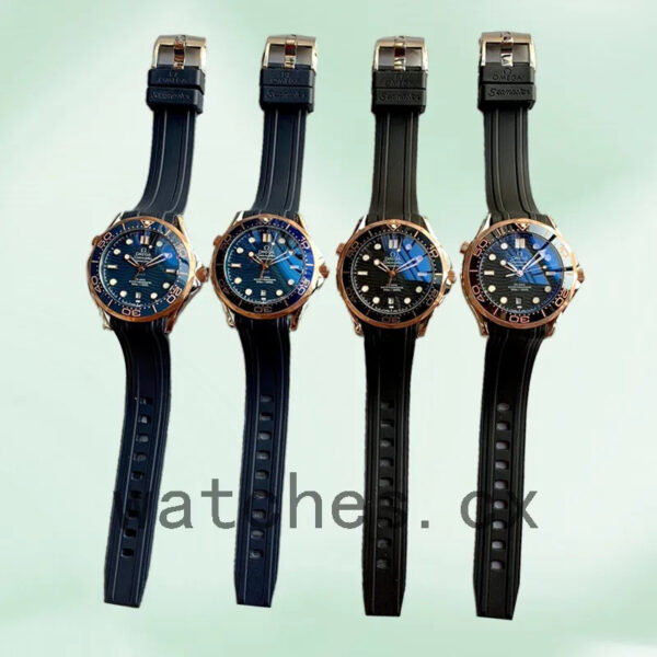 Omega Seamaster 210.22.42.20.01.002 Men 42mm Strap Replica Watches - Image 3