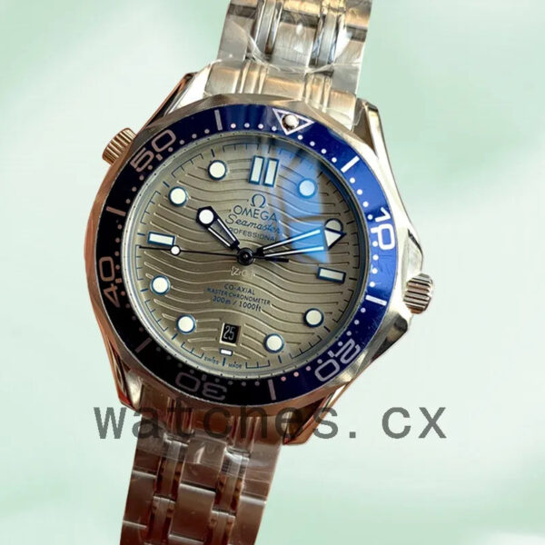 Omega Seamaster 210.30.42.20.06.001 42mm Men Grey Dial Replica Watches - Image 2