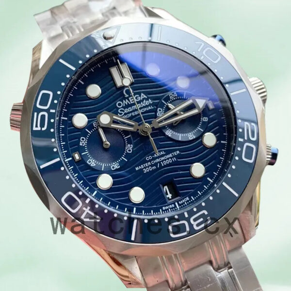 Omega Seamaster 210.30.44.51.03.001 44mm Men Japanese Quartz Replica Watches - Image 2