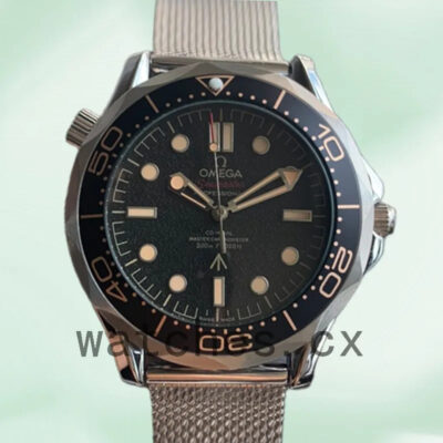 Omega Seamaster James Bond 007 Men 210.90.42.20.01.001 42 mm Strap Silver-tone Replica Watches