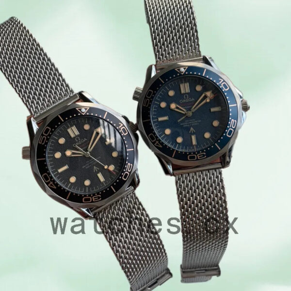 Omega Seamaster James Bond 007 Men 210.90.42.20.01.001 42 mm Strap Silver-tone Replica Watches - Image 3