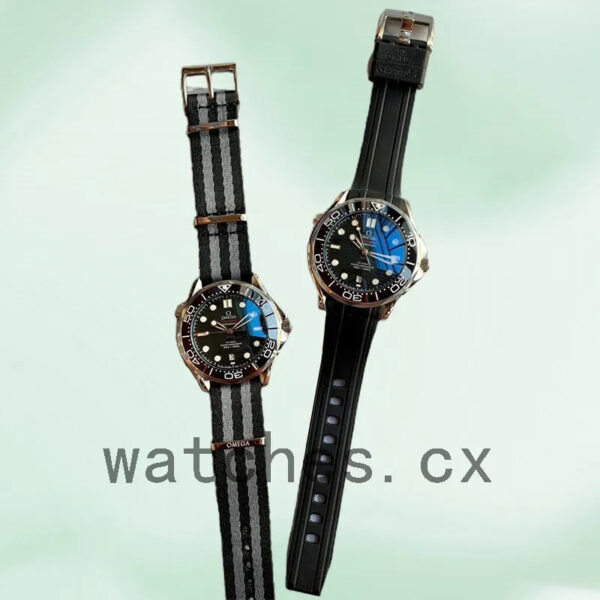 Omega Seamaster 210.92.44.20.01.002 Men 42mm Asian Movement Strap Replica Watches - Image 3