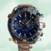 Omega Seamaster 44mm Men 215.20.46.51.03.001 Japanese Quartz Blue Dial Replica Watches