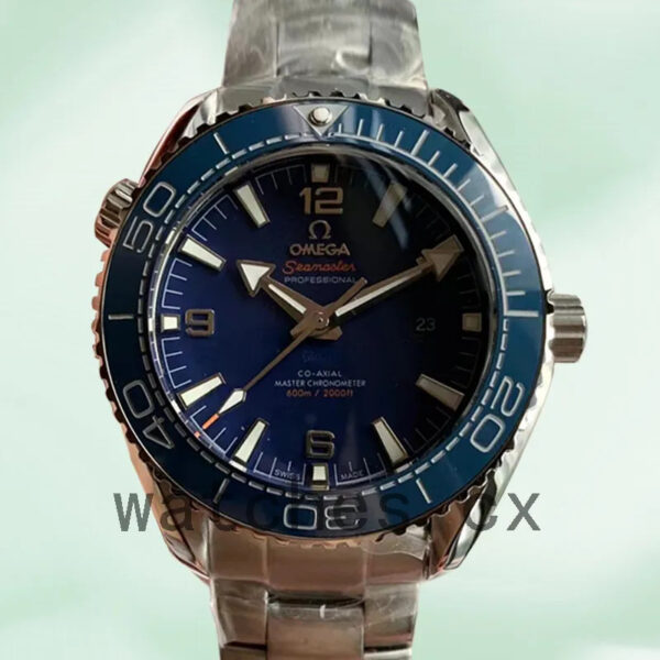 Omega Seamaster 44 mm 215.30.44.21.03.001 Men Silver-tone Bracelet Replica Watches