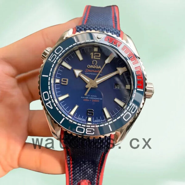 Omega Seamaster 215.32.43.21.04.001 44 mm Men Strap Replica Watches - Image 5