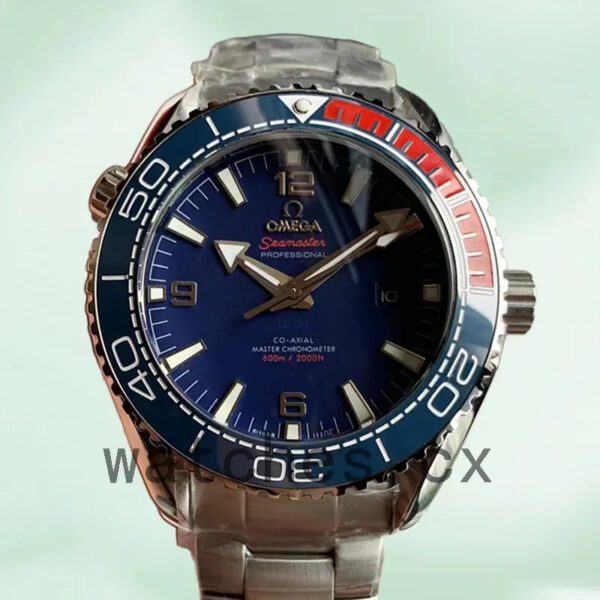 Omega Seamaster 44 mm 215.30.44.21.03.001 Men Silver-tone Bracelet Replica Watches