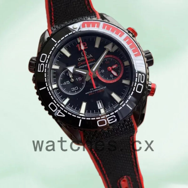 Omega Seamaster 44mm Men 215.92.46.51.01.002 Japanese Quartz Replica Watches - Image 2