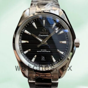 Omega Aqua Terra Men 220.10.41.21.01.001 40 mm Bracelet Black Dial Replica Watches