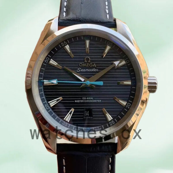 Omega Aqua Terra 41 mm Men 220.13.41.21.03.002 Blue Dial Replica Watches
