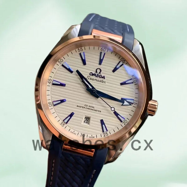 Omega Aqua Terra Men 40 mm 220.22.38.20.02.001 Strap Silver-tone Replica Watches - Image 3