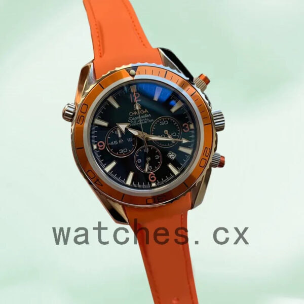 Omega Seamaster Men 2918.50.38 44 mm Japanese Quartz Black Dial Replica Watches - Image 2