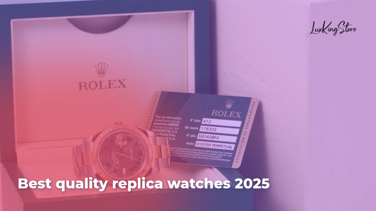 Best quality replica watches 2025