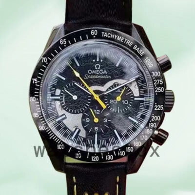 Omega Speedmaster 44mm 311.92.44.30.01.001 Men Japanese Quartz Black Dial Replica Watches