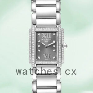 Patek Philippe Twenty-4 Ladies 27mm 4908/200G-001 Bracelet Replica Watches