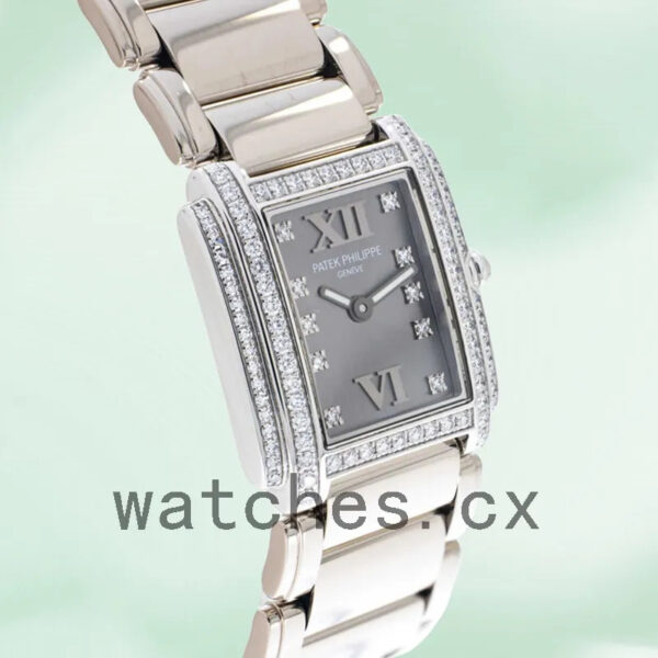 Patek Philippe Twenty-4 Ladies 27mm 4908/200G-001 Bracelet Replica Watches