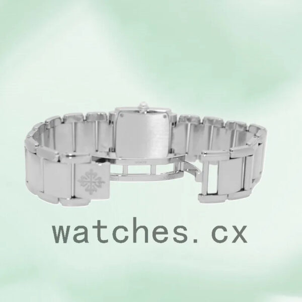 Patek Philippe Twenty-4 4908/200G-011 27mm Ladies Silver-tone White Dial Replica Watches - Image 4