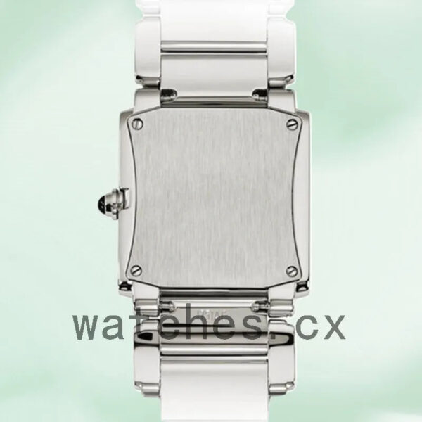 Patek Philippe Twenty-4 27mm 4910/10A-011 Ladies Silver-tone White Dial Replica Watches - Image 4